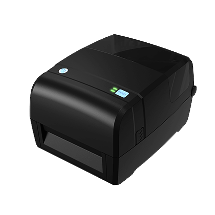 iT4B 4-tommer Thermal/Terrmal Transfer Barcode Printer [203/300dpi, 300m Ribbon]